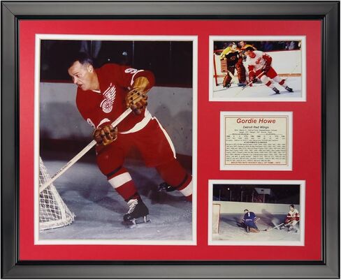 مجموعة صور مجمعة بإطار من Legends Never Die Gordie Howe، مقاس 16 × 20 بوصة in Saudi Arabia