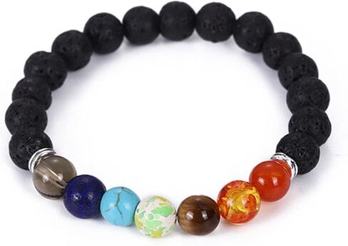 Stylish Bracelet Shiny Colorful Rhinestone Faux Pearl Bracelet Bangle Women Jewelry Birthday Gift - Black Useful in Saudi Arabia