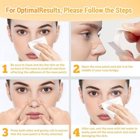120Pcs Nasal Strips Anti Snoring, Extra Strength Nose Strips Breathing, Nose Tape for Sports and Sleep, Anti Snoring Strips Help Stop Snoring and Nasal Congestion Relief in Saudi Arabia
