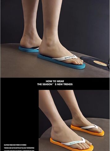 Shower slipper Summer Men's Non-slip Home ls Vietnamese Beach Flip Flops in Saudi Arabia