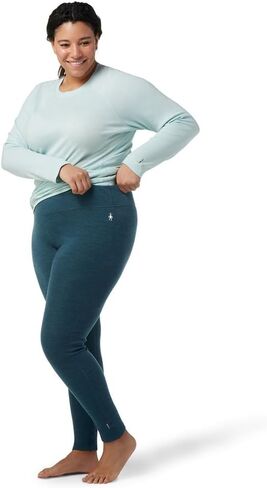 Smartwool Women's Plus Size Classic Thermal Merino Wool Base Layer — Mid Rise Bottom (Slim Fit) in Saudi Arabia