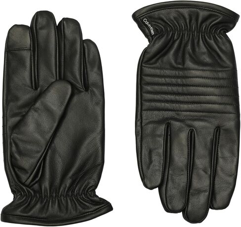 Calvin Klein mens Quilted Leather Puff Glove in Saudi Arabia