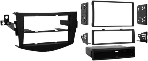 مجموعة تركيب Metra 99-8217 Double DIN أو Single DIN لسيارة Toyota Rav4 2006-2009، أسود in Saudi Arabia