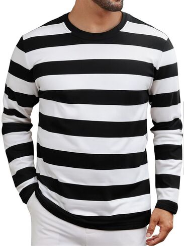 Christmas Sweatshirts for Men Jolly Crewneck Sweater Xmas Long Sleeve Pullover Top Mens in Saudi Arabia