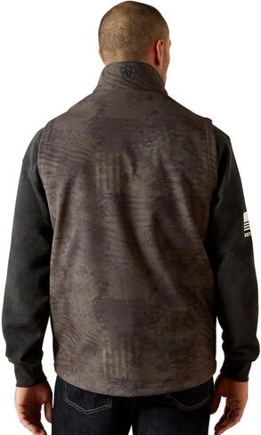 ARIAT Men Patriot Flag Softshell Vest in Saudi Arabia