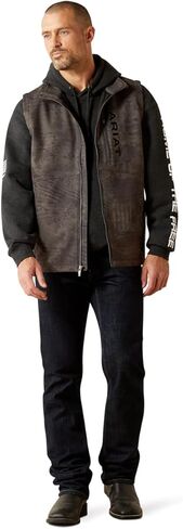 ARIAT Men Patriot Flag Softshell Vest in Saudi Arabia
