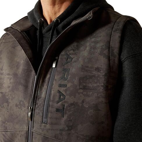 ARIAT Men Patriot Flag Softshell Vest in Saudi Arabia
