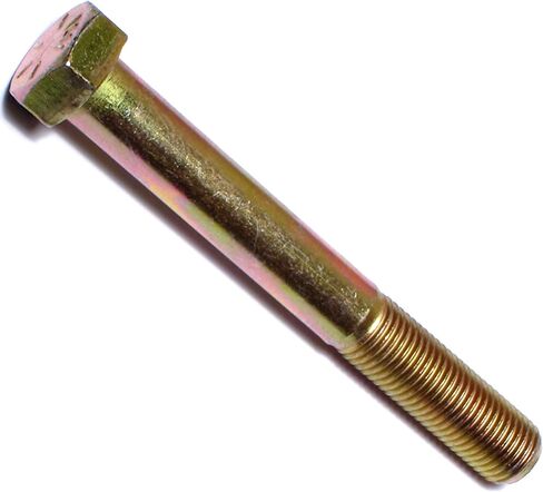 014973251888 Grade 8 Fine Hex Cap Screws, 5/16-24 x 1-1/2, Piece-50 , yellow in Kuwait