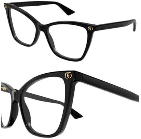 Gucci GG1817O Cat-Eye Shape Interlocking GG Logo Eyeglasses with eSHADES Luxury Eyewear Kit Bundle in Saudi Arabia