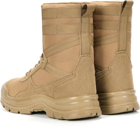 ANGRYRAM Work Boots for Men Steel Toe Men's Tactical Military Boot Comfortable Lightweight Slip Resistant Hiking Boots for Men in Saudi Arabia