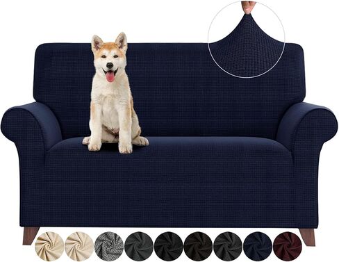ZNSAYOTX Chair Slipcovers with Arms for Living Room High Stretchy Spandex Pet Friendly Armchair Furniture Protection Covers (Black and White, Chair) in Saudi Arabia