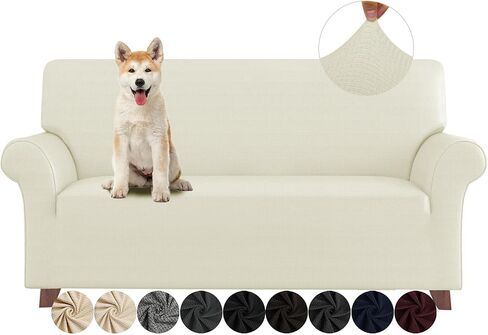 ZNSAYOTX Chair Slipcovers with Arms for Living Room High Stretchy Spandex Pet Friendly Armchair Furniture Protection Covers (Black and White, Chair) in Saudi Arabia