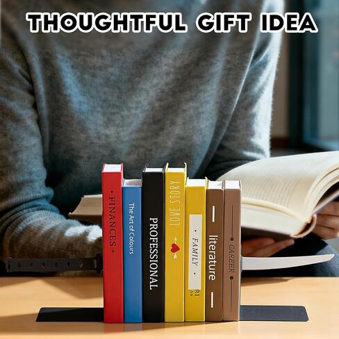 Katana Bookend Decorative Modern Metal Black Bookend Funny for Shelve Katana Book Stopper Holder Anime Decor and Gifts in Saudi Arabia