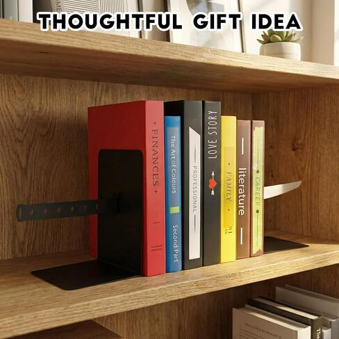 Katana Bookend Decorative Modern Metal Black Bookend Funny for Shelve Katana Book Stopper Holder Anime Decor and Gifts in Saudi Arabia