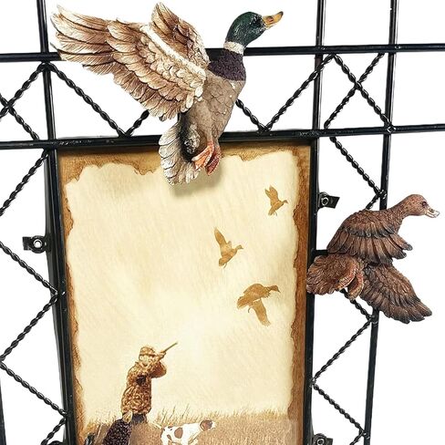 إطار صورة Mel's Dreams Duck Hunter مقاس 4x6 - ديكور ريفي لكوخ ريفي، إطار صور لصيد الطيور المائية للمزرعة أو النزل in Kuwait