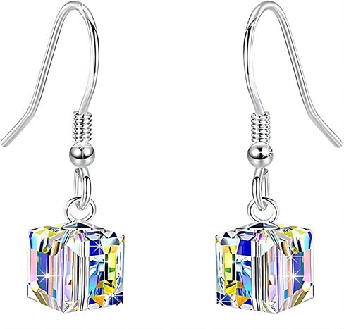 Northern Lights Crystal Earring Crystal Drop Stud Earrings for Women Fashion in Saudi Arabia