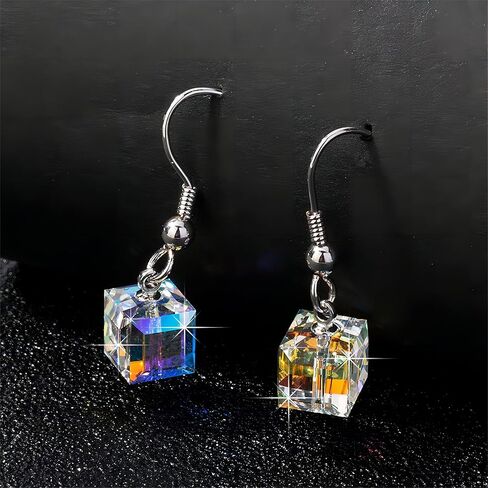 Northern Lights Crystal Earring Crystal Drop Stud Earrings for Women Fashion in Saudi Arabia