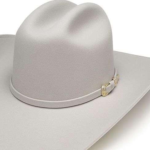 El Cattleman Handmade Cowboy Hat – 100% Bolivian Wool Felt, Premium Western Hat, 4 5/8" Crown, 4" Brim, Made in Mexico in Saudi Arabia
