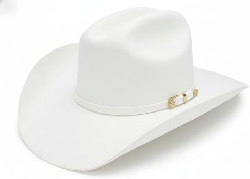 El Cattleman Handmade Cowboy Hat – 100% Bolivian Wool Felt, Premium Western Hat, 4 5/8" Crown, 4" Brim, Made in Mexico in Saudi Arabia