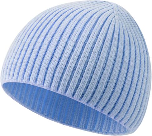 Wool Knit Fisherman Beanie Hat for Men Women,Cuffless Warm Short Cuff Beanies Toboggan Ski Hats Winter Skull Cap in Saudi Arabia