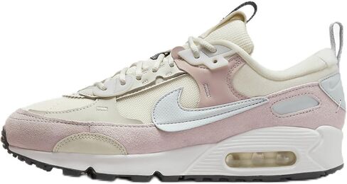 Nike Air Max 90 Futura Women's Shoes (DM9922-106, Pale Ivory/Platinum Violet/Sea Glass/Phantom) Size 8.5 in Saudi Arabia
