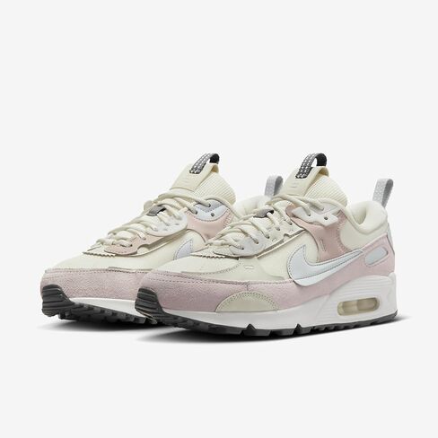 Nike Air Max 90 Futura Women's Shoes (DM9922-106, Pale Ivory/Platinum Violet/Sea Glass/Phantom) Size 8.5 in Saudi Arabia