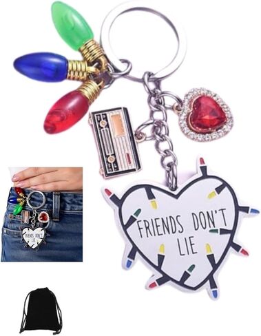 Friendship Gifts Keychain Friends Don't Lie Merchandise Halloween Collection Gift Keychains in Saudi Arabia