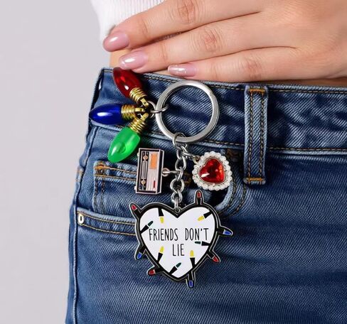 Friendship Gifts Keychain Friends Don't Lie Merchandise Halloween Collection Gift Keychains in Saudi Arabia