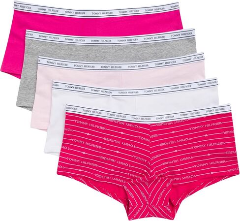 تومي هيلفيغر للسيدات الكلاسيكية القطن logoband boyshort 5 حزم in Saudi Arabia