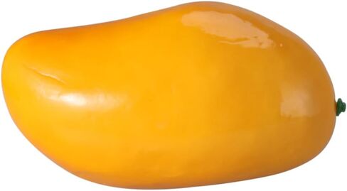 Yellow Mango Artificial Fruit Photo Prop Creative Educational Display Decoration for Home Wedding Kitchen and Photography Showcase in Saudi Arabia