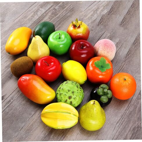 Yellow Mango Artificial Fruit Photo Prop Creative Educational Display Decoration for Home Wedding Kitchen and Photography Showcase in Saudi Arabia