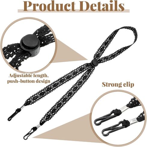 3 قطع من مشابك قبعة الشمس بحزام الذقن للرياح، أشرطة قابلة للتعديل مع مشابك للقبعات، أشرطة للذقن من الدانتيل للقبعات، مشبك حزام مضاد للخسارة قابل للإزالة لركوب الخيل والمشي لمسافات طويلة والمكشوفات ومضادة للفقد ومضادة للرياح in Kuwait