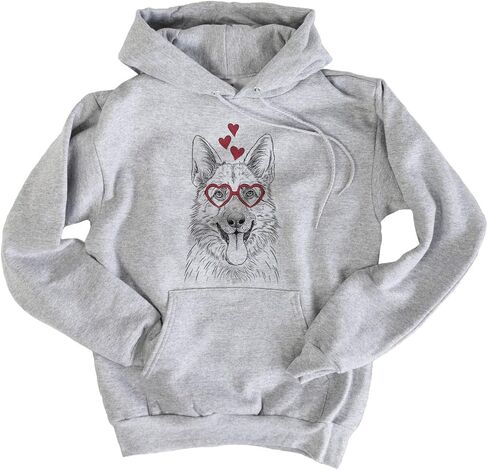 تي شيرت فالنتين جريس كلب الراعي الألماني ثلاثي المزيج in Kuwait