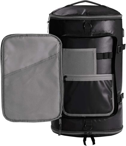 Harley-Davidson Water-Resistant Travel Hybrid Duffel Bag/Backpack - Black in Saudi Arabia