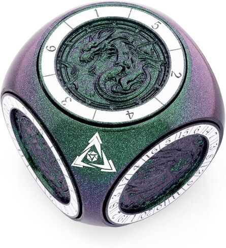 Haxtec Spinner Dice 7-in-1 Metal DND Dice Set Unique Dice Spinner Goblins Metal D&D Dice for Dungeons and Dragons DND Gifts- Dice King in Kuwait