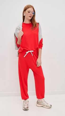 SPLITS59 Women's Andie Oversized Fleece Sweatshirt in Saudi Arabia
