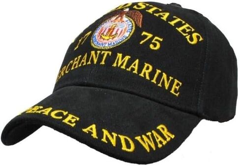 قبعة قبعة مطرزة باللون الأسود قابلة للتعديل من USMC 1775 من مشاة البحرية الأمريكية التجارية in Kuwait