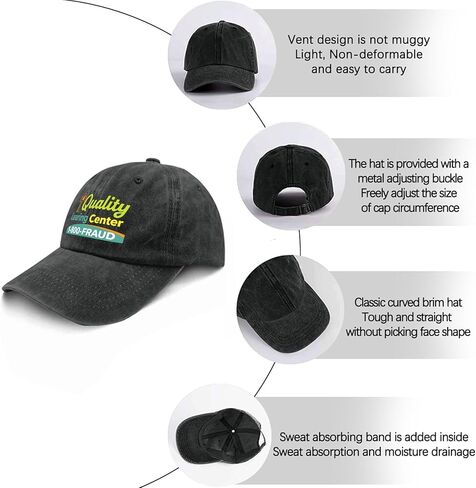 Quality Learning Center Humor Political Hat for Womens Baseball Cap Fashion in Saudi Arabia