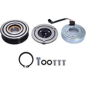 labwork A/C Compressor Clutch Kit Replacement for 2009 2010 2011 2012 2013 2014 Nissan Maxima 3.5 Liter Engine