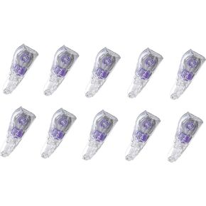 Plus Correction Tape MR Refill WH-605PR-10P (Pack of 10) (Color: Violet)