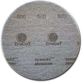 TruCut Sanding Pad | 500 grit | 6" Diameter | Sanding Pads Made for Bowling Balls | Bowling Ball Resurfacing Pads | Surface Management | Bowling Ball Restoration | Bowling Supplies & Accessories in Kuwait