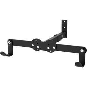 Bike Wall Mount Horizontal Storage Bicycle Rack Foldable Cycling Hanger Bike Holder Indoor Hook for Bicycles - Hang Your Road, Mountain or Hybrid Bikes