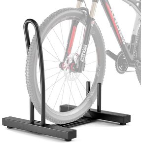 CXWXC 1-3 Bicycle Stand - Bike Floor Parking Stand for Garage/Home - Bike Storage Rack fit 26"-29" Mountain Road Bikes (for 2 bikes)