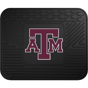FANMATS NCAA Texas A&M University Aggies Heavy Duty Vinyl Cargo Mat , Black , 31"x31"