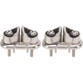 Fast Entry Cam Cleat, Boat Cam Cleat Pilates Equipment Long Durability Stainless Steel Wear Resistance Rustproof for 10mm Rope