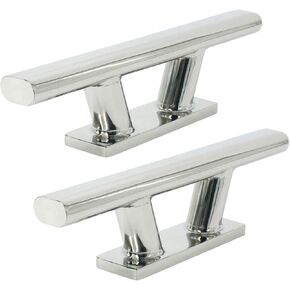 HYDDNice 2PCS 10" Marine Boat Cleat 316 Stainless Steel Heavy Duty Cleat Stylish Mooring Bollard Cleat in Kuwait