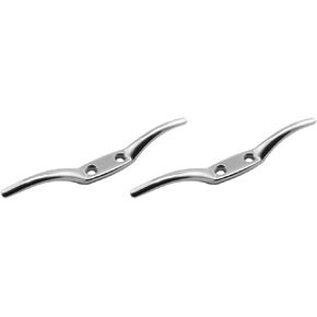 heyous 2pcs Stainless Steel FlagPole Rope Cleat 6 Inches Boat Mooring Cleats for Boat Yacht