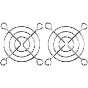 uxcell 2 Pcs Cooling Fan Grill Protective Fan Finger Guard Metal Wire Fan Guard 50mm for PC CPU in Kuwait