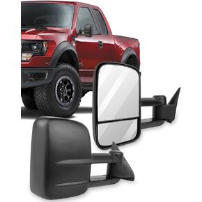 ECCPP Replacement fit for Towing Mirrors Power 88-98 Chevy/GMC C/K1500 88-00 C/K2500 3500 92-99 Suburban C/K1500 2500 Tahoe Yukon Truck/2000 Chevy Tahoe GMC Yukon V8 5.7L