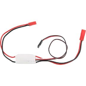 RC Electronic Switch,Durable Silicone Wire 30A Remote Controlled On/Off Switch PWM Receiver RC Accessory for RC Car/Drone